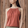 跃牌【洛水之神系列】宽松简约普拉提训练带胸垫吊带瑜伽背心HN157（舒绒棉面料，棉94.8氨纶5.2） 商品缩略图0