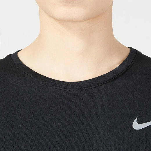 Nike耐克夏季新款运动服训练速干衣冰丝休闲半袖舒适透气T恤 DV9316-010 商品图1