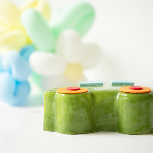 儿童节「 男孩版」车车棉花糖酸奶味蛋糕 商品图1