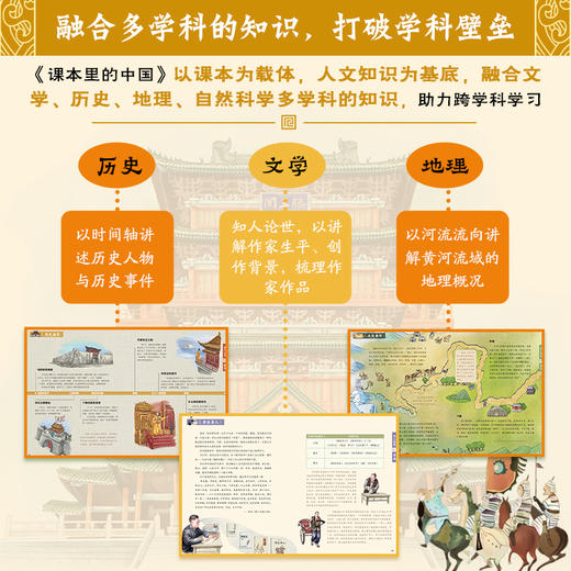 课本里的中国（全4册）赠 38节音频课42节视频课 7岁+ 38篇课文主题 商品图9