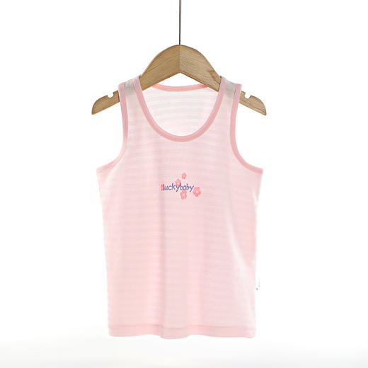 【39元/2件】春夏新款儿童背心，亲肤透气，柔软舒适，女童打底内穿，薄背心，棉男童工字背心，四季可穿-QQ 商品图8