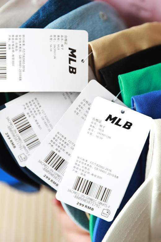 39000韩元一顶，帽子大合集。首尔渠道丹宁小标刺绣棒球帽J052507 商品图1