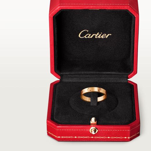 【预定款】 CARTIER 卡地亚 LOVE 宽3.6 毫米 18K玫瑰金 结婚对戒 B4085200 商品图5
