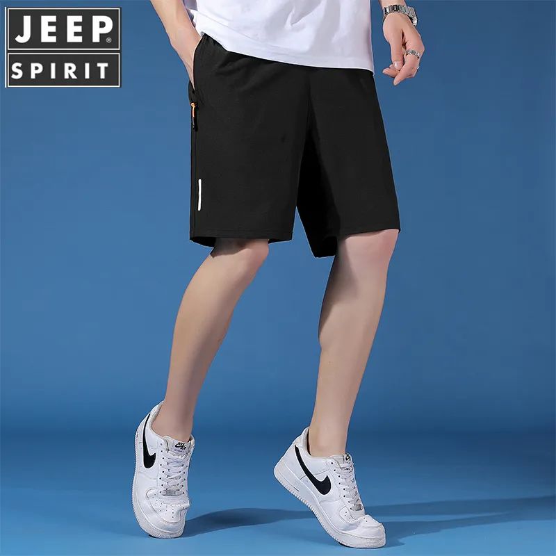 热卖中！！【买一送一】JEEP SPIRIT 夏季男士薄款速干短裤