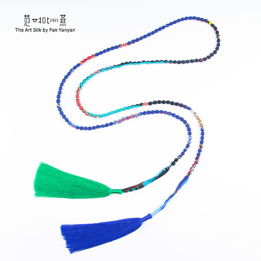 真丝流苏项链 单排 商品图5