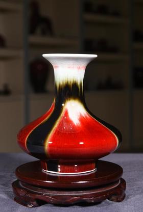 三阳开泰扁肚瓶一号