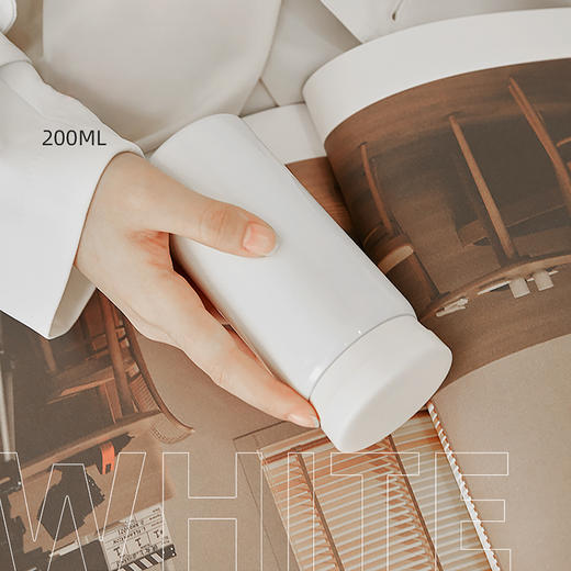 高颜值小巧便携迷你保温杯上课通勤200mL密封不漏不锈钢水杯YXRY6116  商品图1