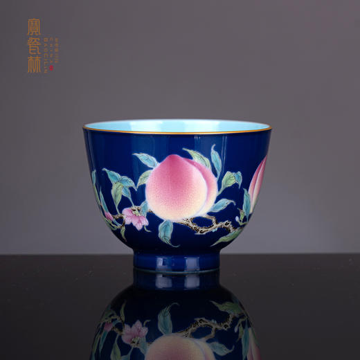 宝石蓝蟠桃杯 商品图0