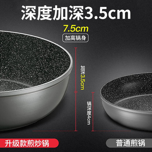 苏泊尔星星石健康不粘煎炒锅 PJ28W2 商品图1