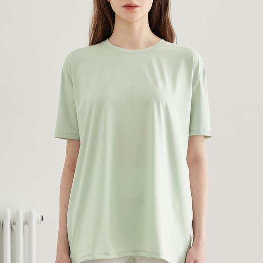 跃牌【洛水之神系列】运动短袖T恤瑜伽罩衫 HN131 商品图3