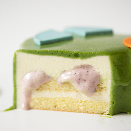 儿童节「 男孩版」车车棉花糖酸奶味蛋糕 商品图2