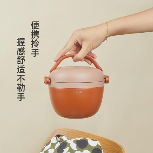 日本momoconcept品牌Cube bento·Lunchbox
大立方·双层保温食物盒 商品图3