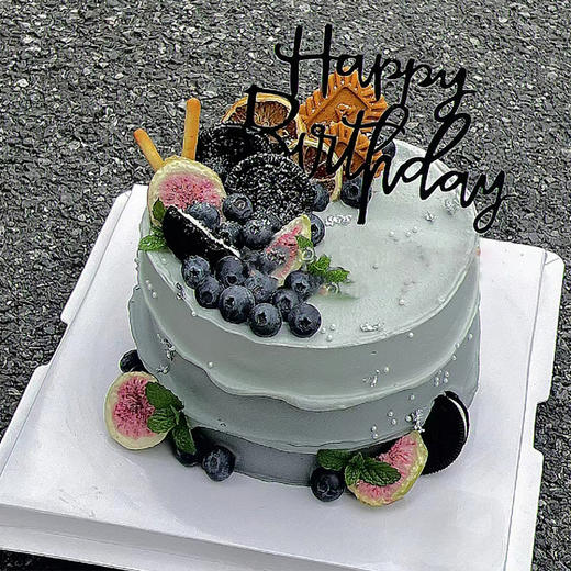 蓝莓先森-水果生日蛋糕 商品图0