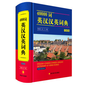 40000词英汉汉英词典 全新版