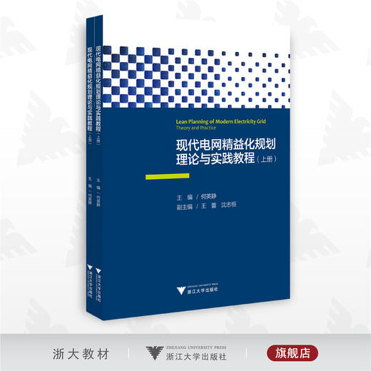现代电网精益化规划理论与实践教程/上册+下册/浙江大学出版社/何英静/王蕾/沈志恒 商品图0