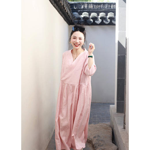 【抖音专属】连衣裙（22707447弗肯红） 商品图2