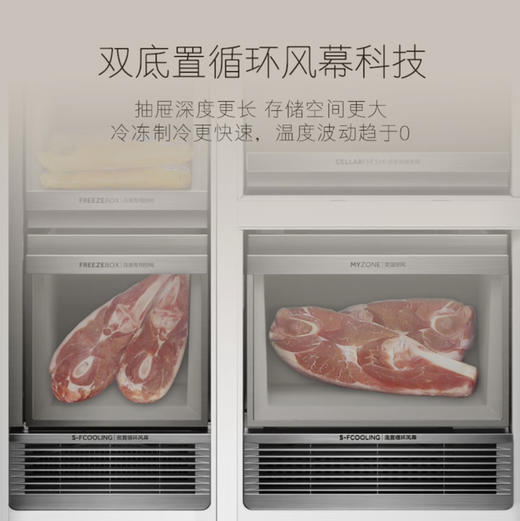 卡萨帝（Casarte）冰箱 BCD-603WGCRTM7WKU1 商品图4