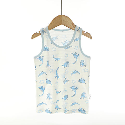 【39元/2件】春夏新款儿童背心，亲肤透气，柔软舒适，女童打底内穿，薄背心，棉男童工字背心，四季可穿-QQ 商品图11