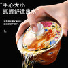 【日用百货】-陶瓷珐琅彩盖碗茶杯家用大号三才泡茶碗 商品缩略图3