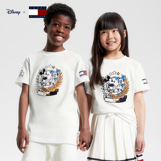 [DISNEY联名系列] TOMMY 秋 大童 小童 短袖T恤 KS0KS00417 商品图0