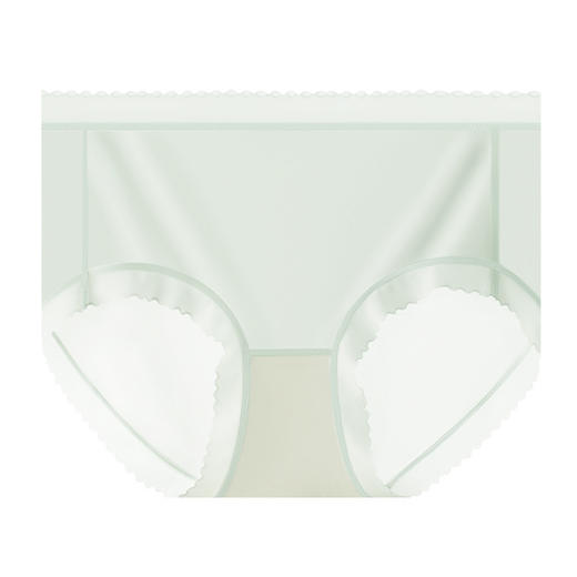 【仿若没穿 超薄无痕面膜裤】面膜女士内裤 桑蚕丝5A内裤女性感三角中腰短裤女式新款速干透气 商品图4