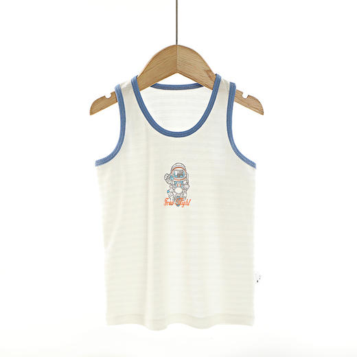 【39元/2件】春夏新款儿童背心，亲肤透气，柔软舒适，女童打底内穿，薄背心，棉男童工字背心，四季可穿-QQ 商品图14