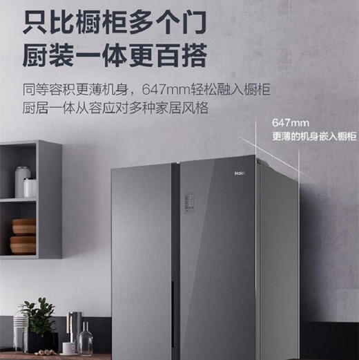 海尔（Haier）冰箱 BCD-537WGHSSE5A1 商品图3