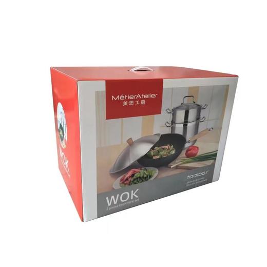 美思工房锅具2件套 (32C炒锅+24CM蒸锅) 商品图1