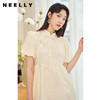 NEELLY纳俪新中式国风连衣裙女收腰泡泡袖精致重工收腰旗袍裙夏季N23054Y05528 商品缩略图2