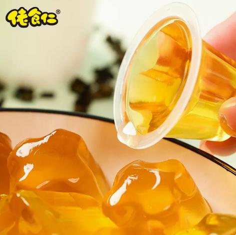 佬食仁三口味茶味果冻布丁整箱冰红绿茶金银花0脂肪夏日清凉零食 商品图4