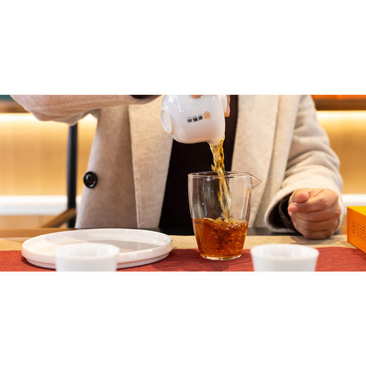 【果香 中轻火】桃渊茗 临水 特级大红袍 武夷岩茶 256g/盒 礼盒装 商品图5