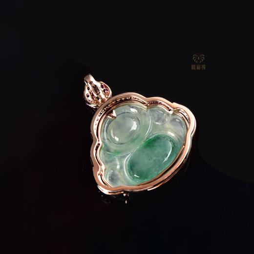 【心开见佛】飘绿翡翠佛公   GZ12302019 商品图5