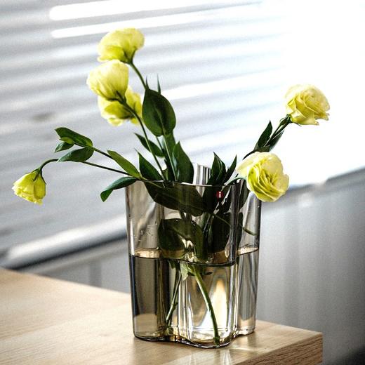 芬兰iittala Aalto Collection传奇湖泊系列花瓶摆件玻璃碗 |百里居 商品图3