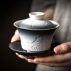 【日用百货】-渐变山海行三才盖碗茶杯单个家用陶瓷 商品缩略图0