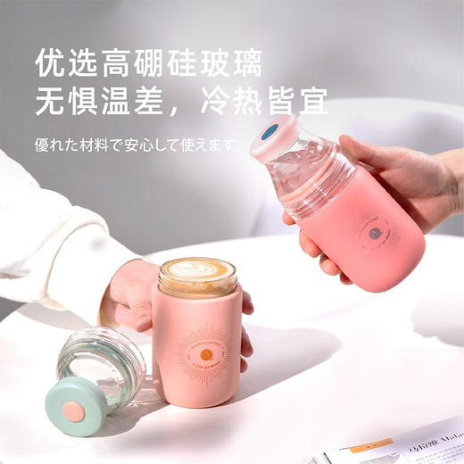 日本momoconcept品牌CUBE · GLASS TUMBLER
大立方 · 玻璃双盖杯 商品图2