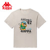 Kappa卡帕运动短袖2023新款男图案印花T恤纯棉休闲圆领半袖夏多色 商品缩略图1