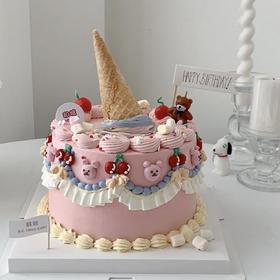 手绘缤纷雪糕 | 昔果