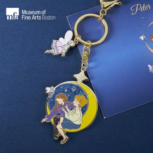 MFA波士顿美术博物馆童话系列 小飞侠彼得潘 卡通创意金属钥匙扣挂件 商品图0