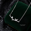 【节节高升】S999银足银竹子锆石项链【YXS-A2910】 商品缩略图2