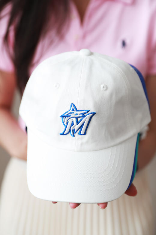 39000韩元一顶，帽子大合集。首尔渠道丹宁小标刺绣棒球帽J052507 商品图4