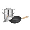 美思工房锅具2件套 (32C炒锅+24CM蒸锅) 商品缩略图0