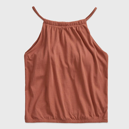 跃牌【洛水之神系列】宽松简约普拉提训练带胸垫吊带瑜伽背心HN157（舒绒棉面料，棉94.8氨纶5.2） 商品图7