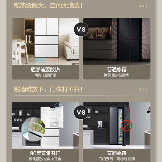 海尔（Haier）冰箱 BCD-460WGHFD4DW9U1 商品图7