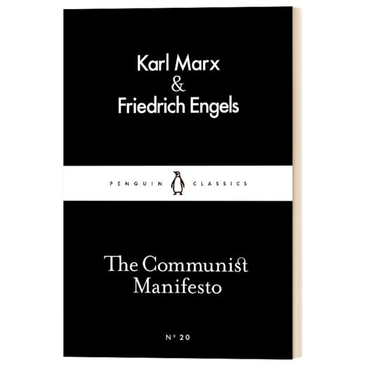 共产党宣言 英文原版 The Communist Manifesto 小黑书系列 英文版 进口英语书籍 商品图1