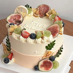 相聚时光-水果生日蛋糕
