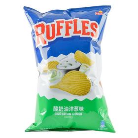 乐事莱芙士薯片酸奶油洋葱味220g/袋