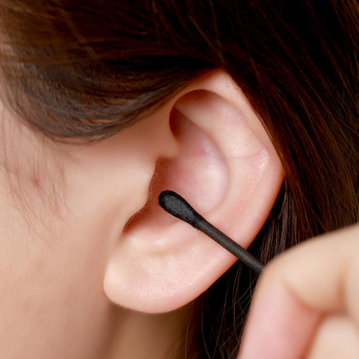 FaSoLa 双头棉签掏耳朵化妆一次性卫生棉棒小细尖头挖耳勺木棒棉花棒专用 商品图1