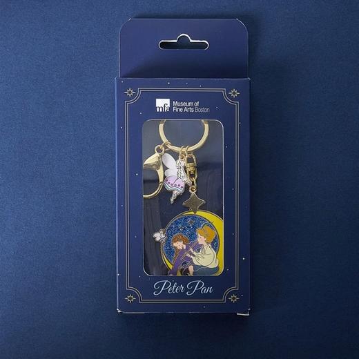 MFA波士顿美术博物馆童话系列 小飞侠彼得潘 卡通创意金属钥匙扣挂件 商品图3