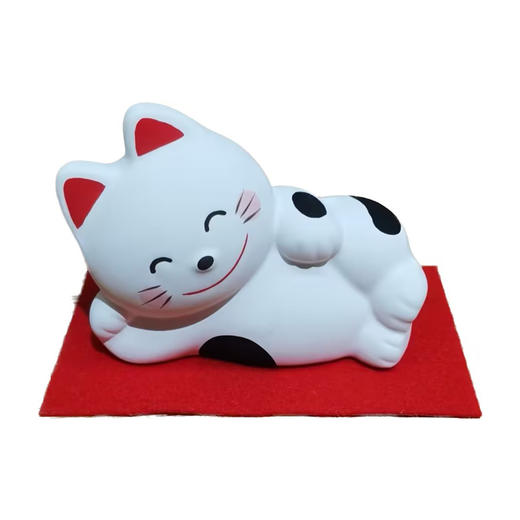 万古烧乐福兔/乐福猫摆件家居饰品书房摆设办公桌装饰开业招财礼品 商品图1