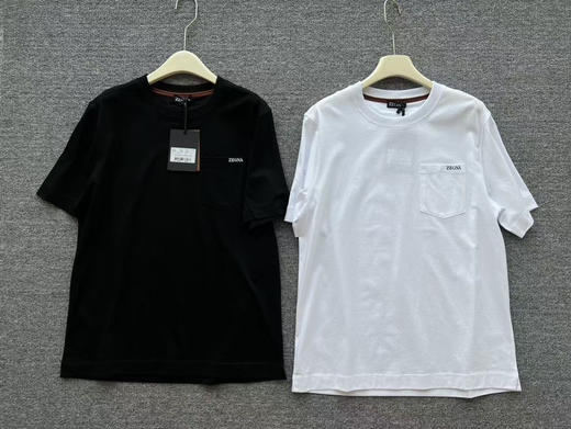 杰尼亚半袖。白色。黑色。自己备注号码颜色 商品图6